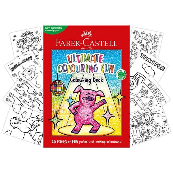 Faber-Castell Ultimate Colouring Fun Book