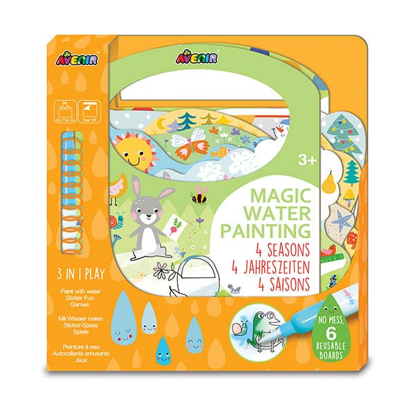 Avenir Magic Water Painting 4 Season Book
