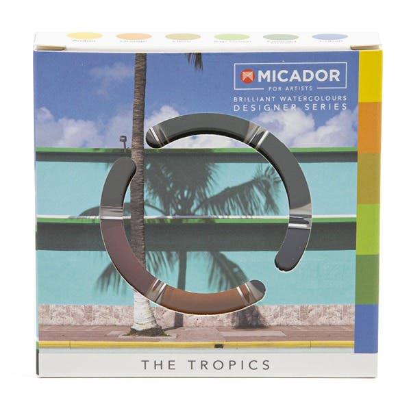 Micador For Artists Brilliant Watercolour Discs Designer Series