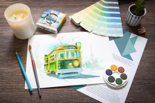 Micador For Artists Brilliant Watercolour Discs Designer Series