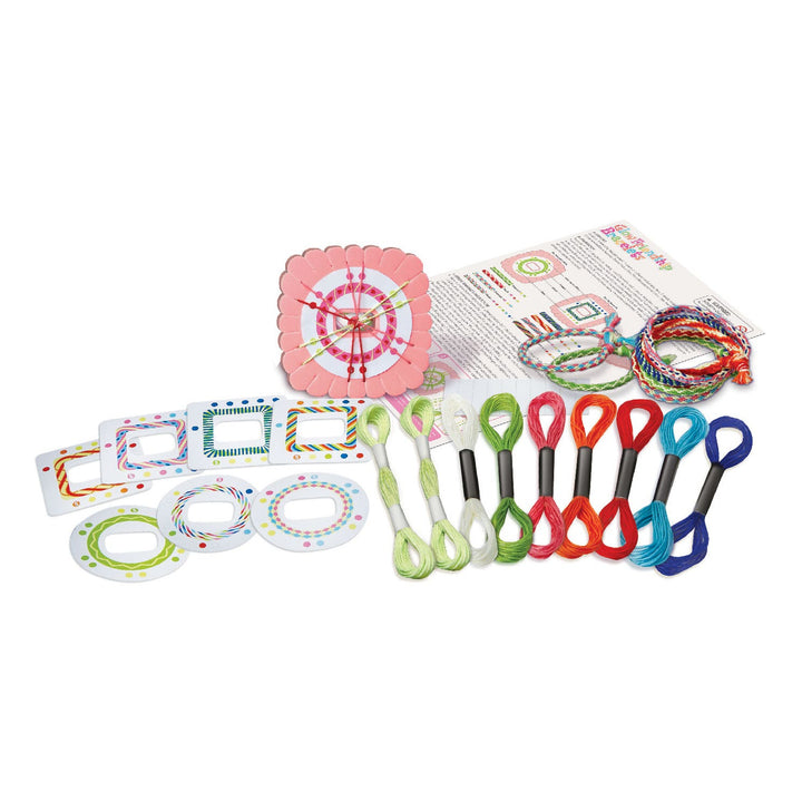 4M Creative Craft Glow Friendship Bracelets Kit
