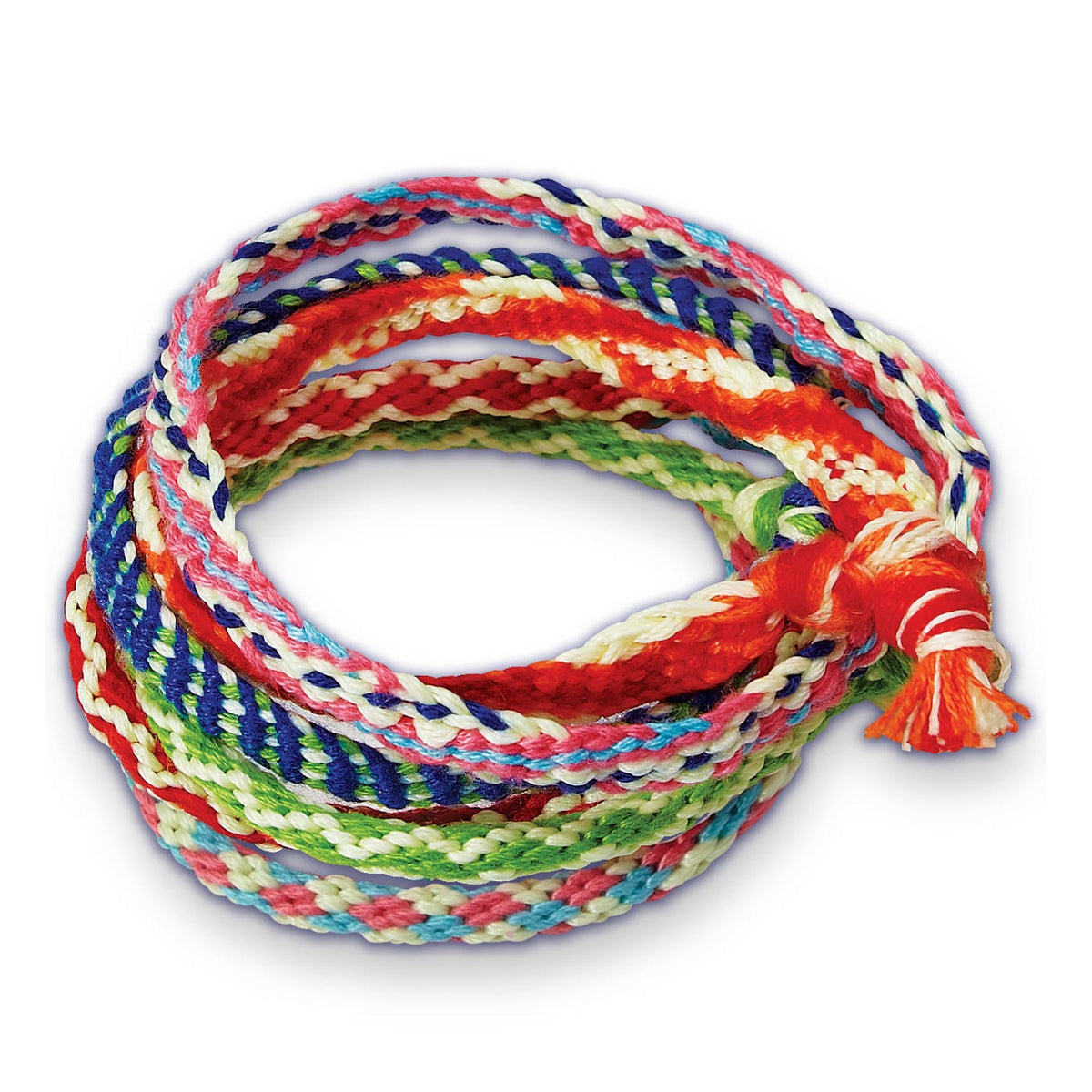 4M Creative Craft Glow Friendship Bracelets Kit