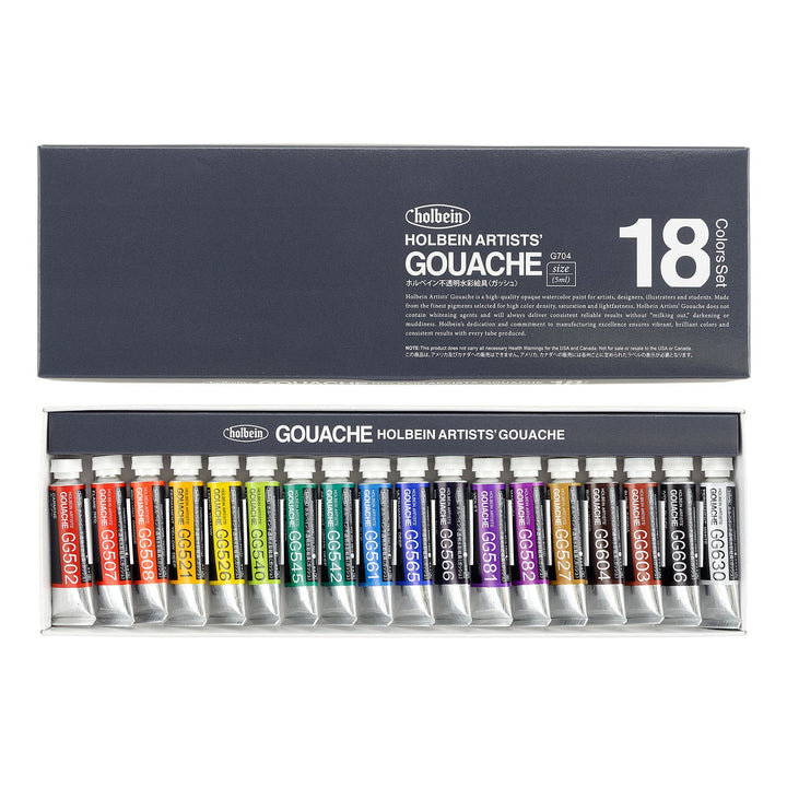 Holbein Artist Gouache Paint Sets
