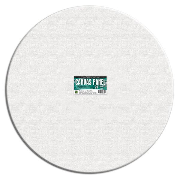 National Art Materials Round Canvas Panels