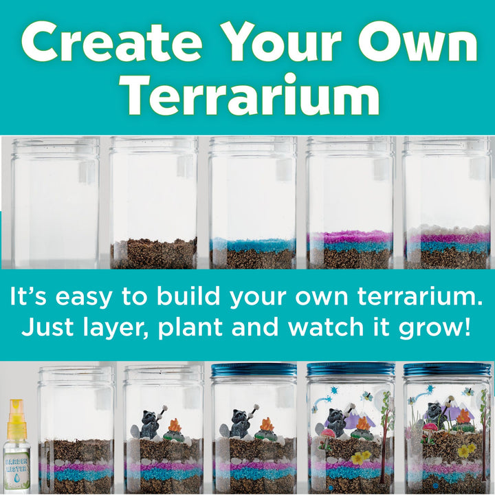 Faber-Castell Creativity for Kids Grow and Glow Terrarium Kit