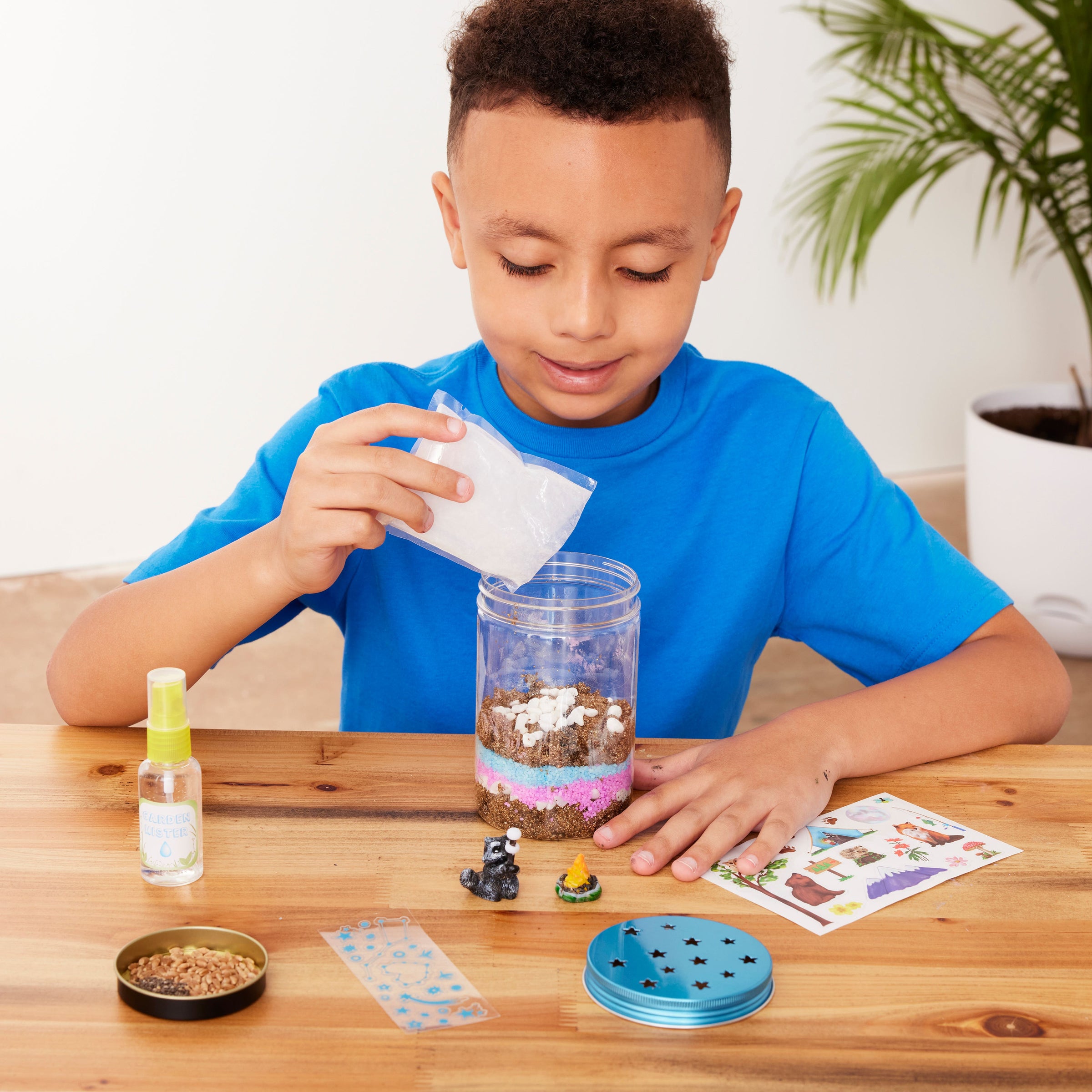 Faber-Castell Creativity for Kids Grow and Glow Terrarium Kit