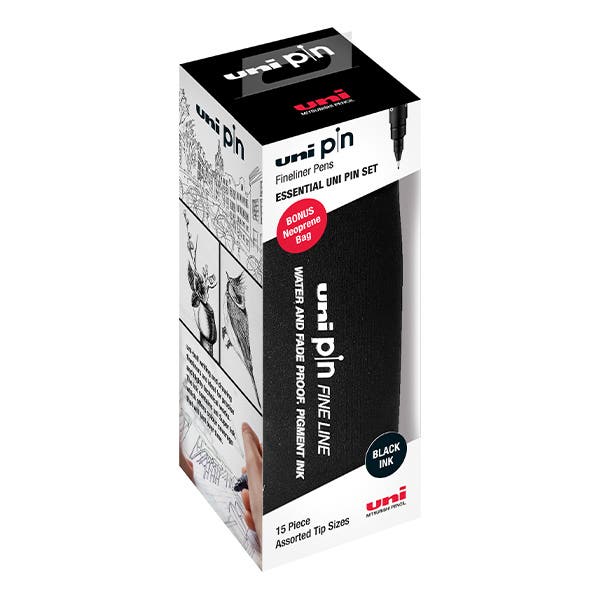 uni Pin 200 Fineliner Essential Set