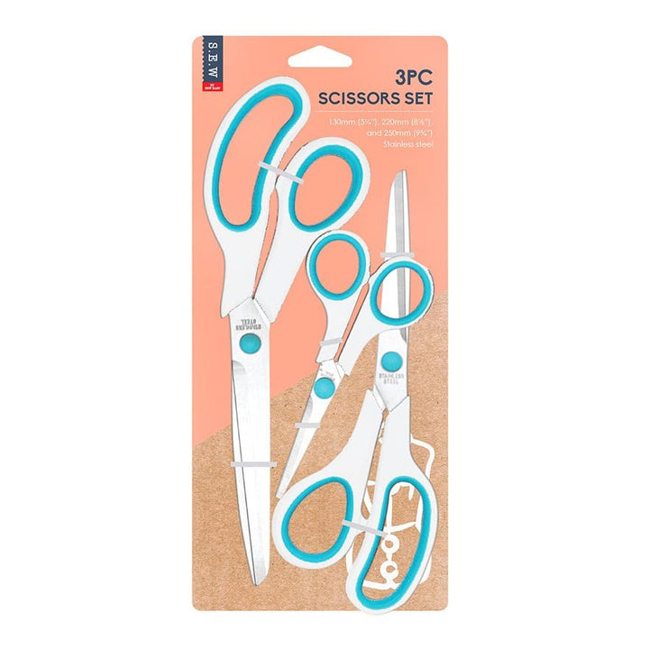 Sew Soft Grip Scissors Set 3
