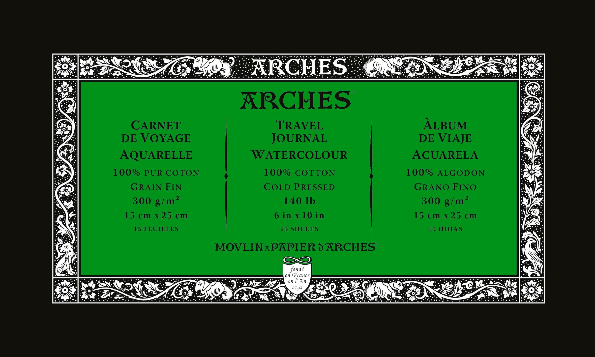 Arches Watercolour Travel Journal