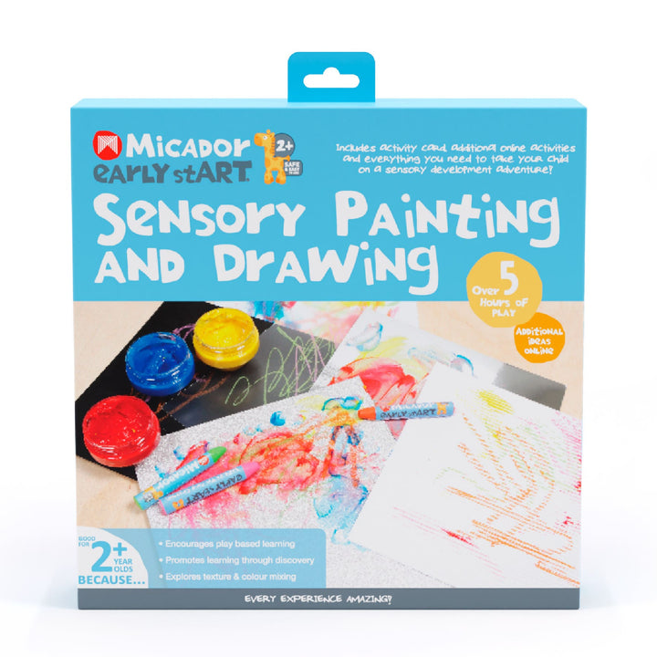 Micador Early Start Sensory Kit Painting and Drawing