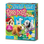 4M Mould and Paint 3D Puppy Dogs Kit