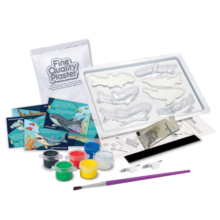 4M Mould and Paint Sharks Kit