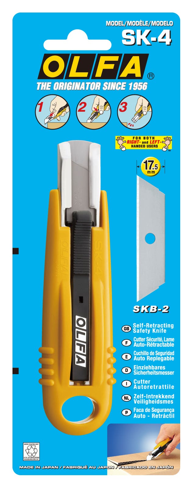 Olfa SK-4 Auto-Retract Safety Cutter