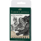 Faber-Castell Pitt Artist Pen Set India Ink