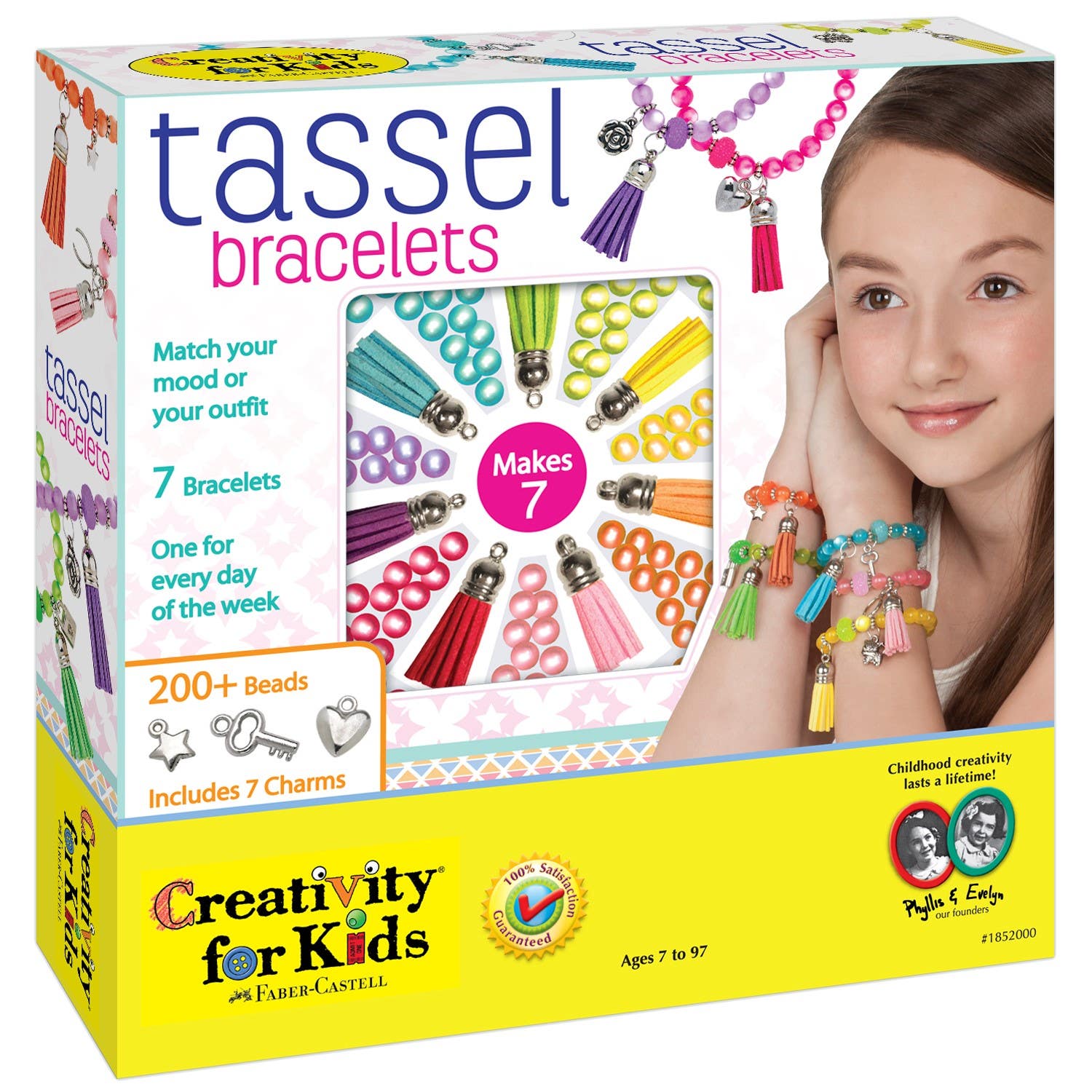 Creativity For Kids Tassel Bracelets Kit