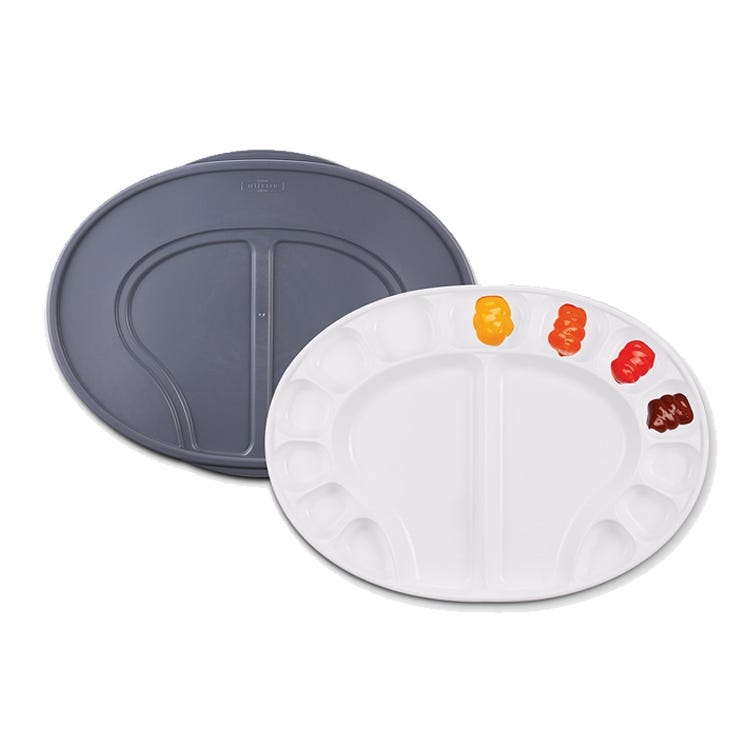 Mijello Airtight Multi Oval Palette