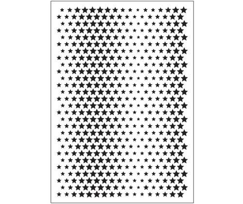 Pop Art Stencil Pattern Sheet Pack 10