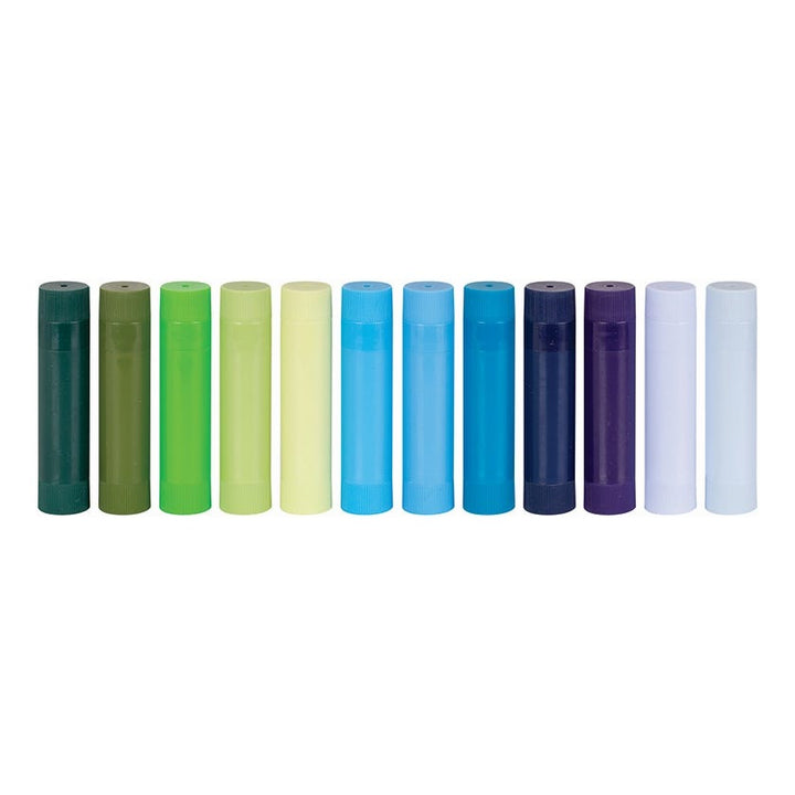 Colour Slicks Paint Sticks Cool Ocean Set 12