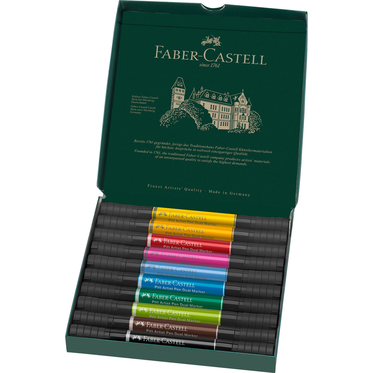 Faber-Castell Pitt Artist Dual Tip Marker Wallets