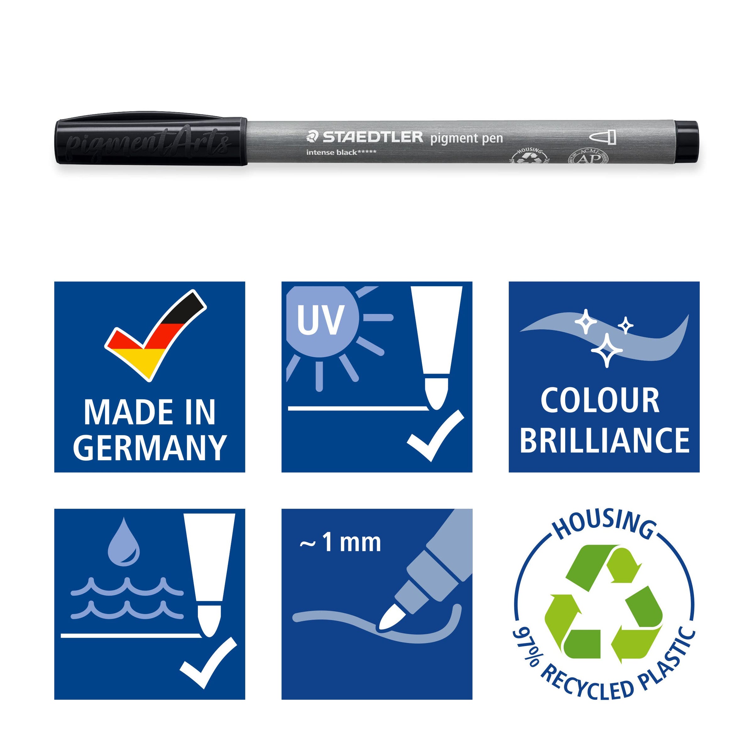 STAEDTLER Pigment Arts Bullet Pen Pack