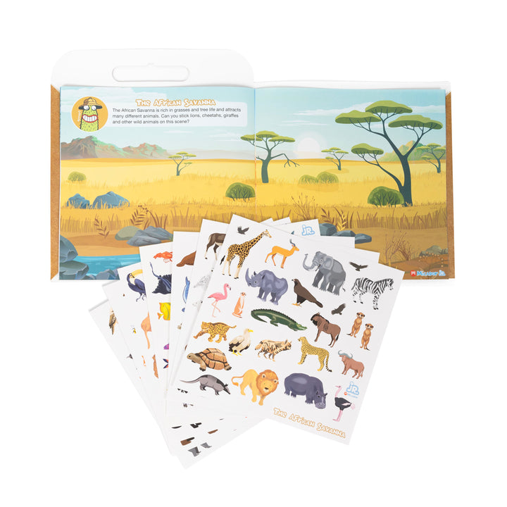 Micador Jr. Sticker Activities Book Wildlife