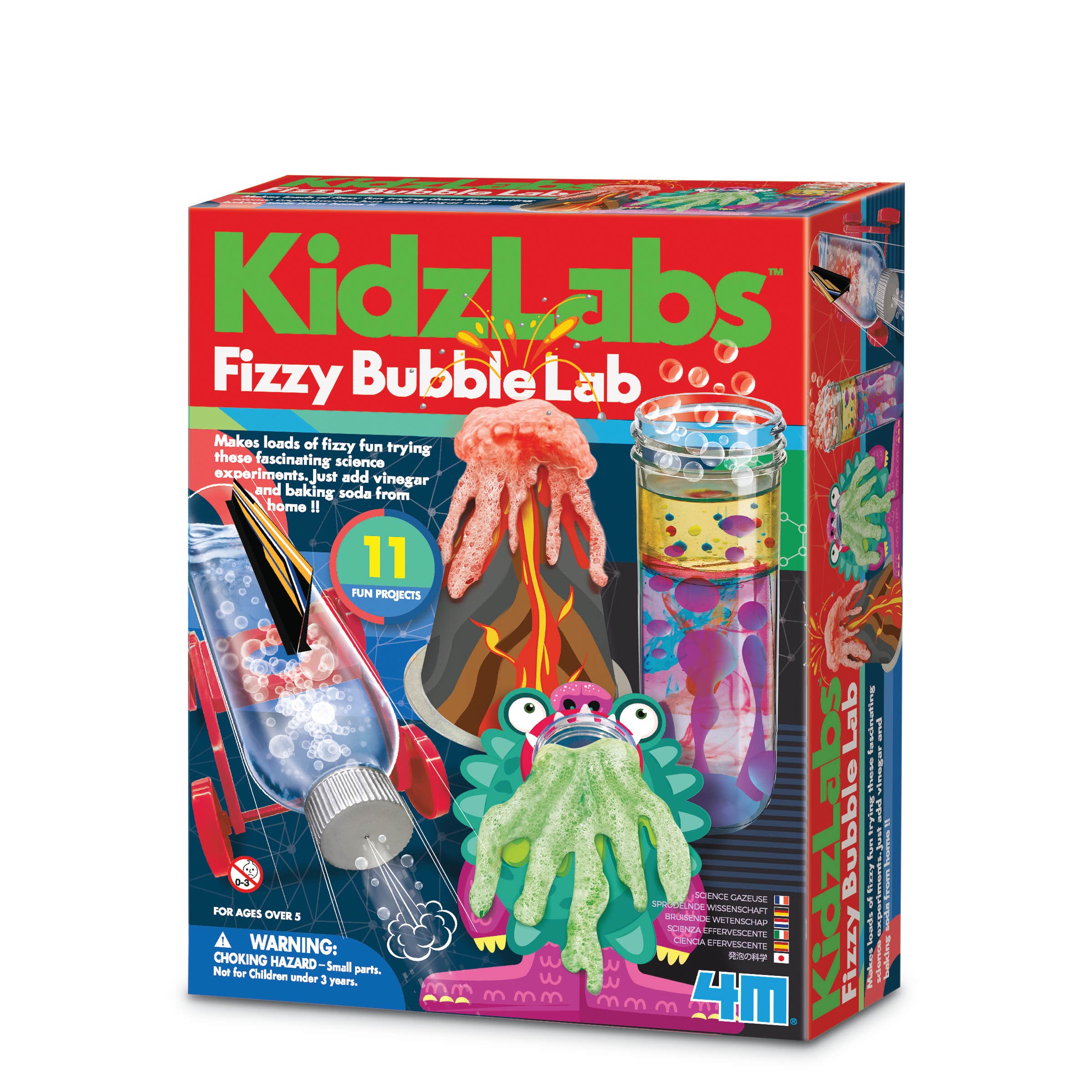 4M Kidzlabs Fizzy Bubble Lab Kit