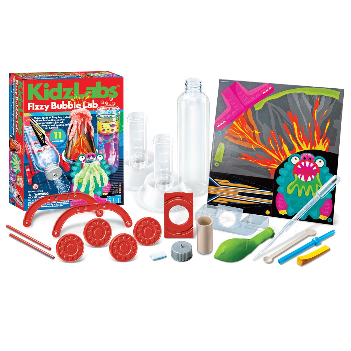 4M Kidzlabs Fizzy Bubble Lab Kit