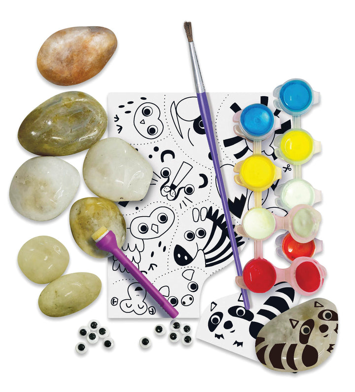 4M Kidzmaker Magical Animal Rock Painting Kit