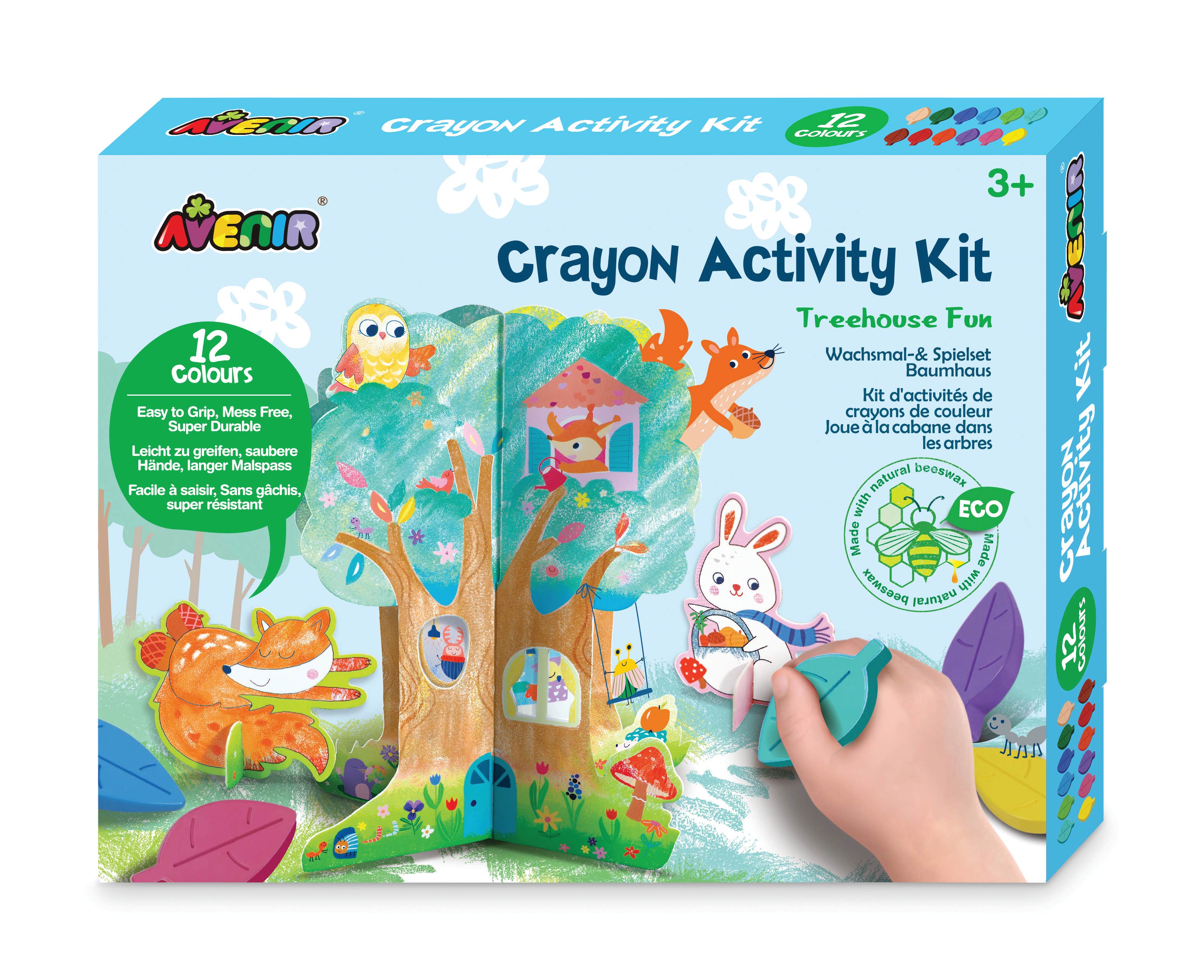 Avenir Crayon Activity Kit Treehouse Fun Kit