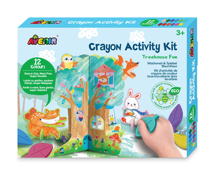 Avenir Crayon Activity Kit Treehouse Fun Kit