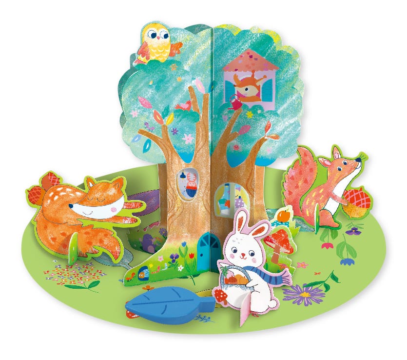 Avenir Crayon Activity Kit Treehouse Fun Kit