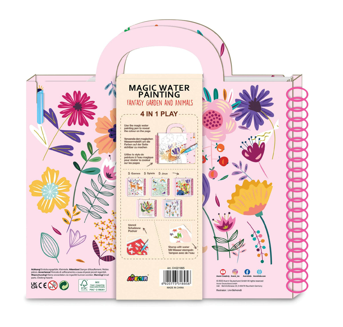 Avenir Magic Water Painting Fantasy Garden
