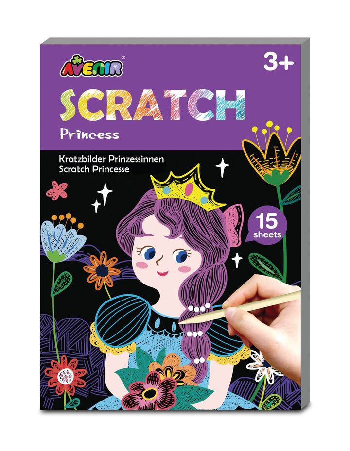 Avenir Mini Scratch Book Princess