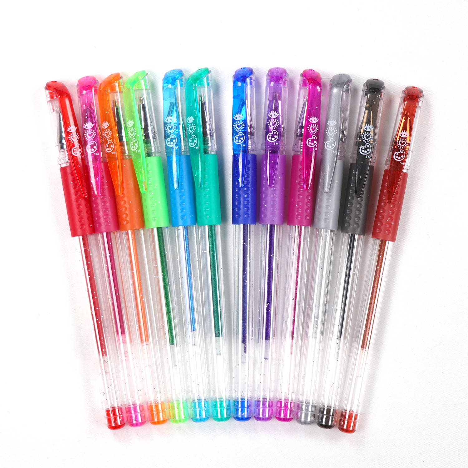 I Heart Art Glitter Gel Pen Set 12