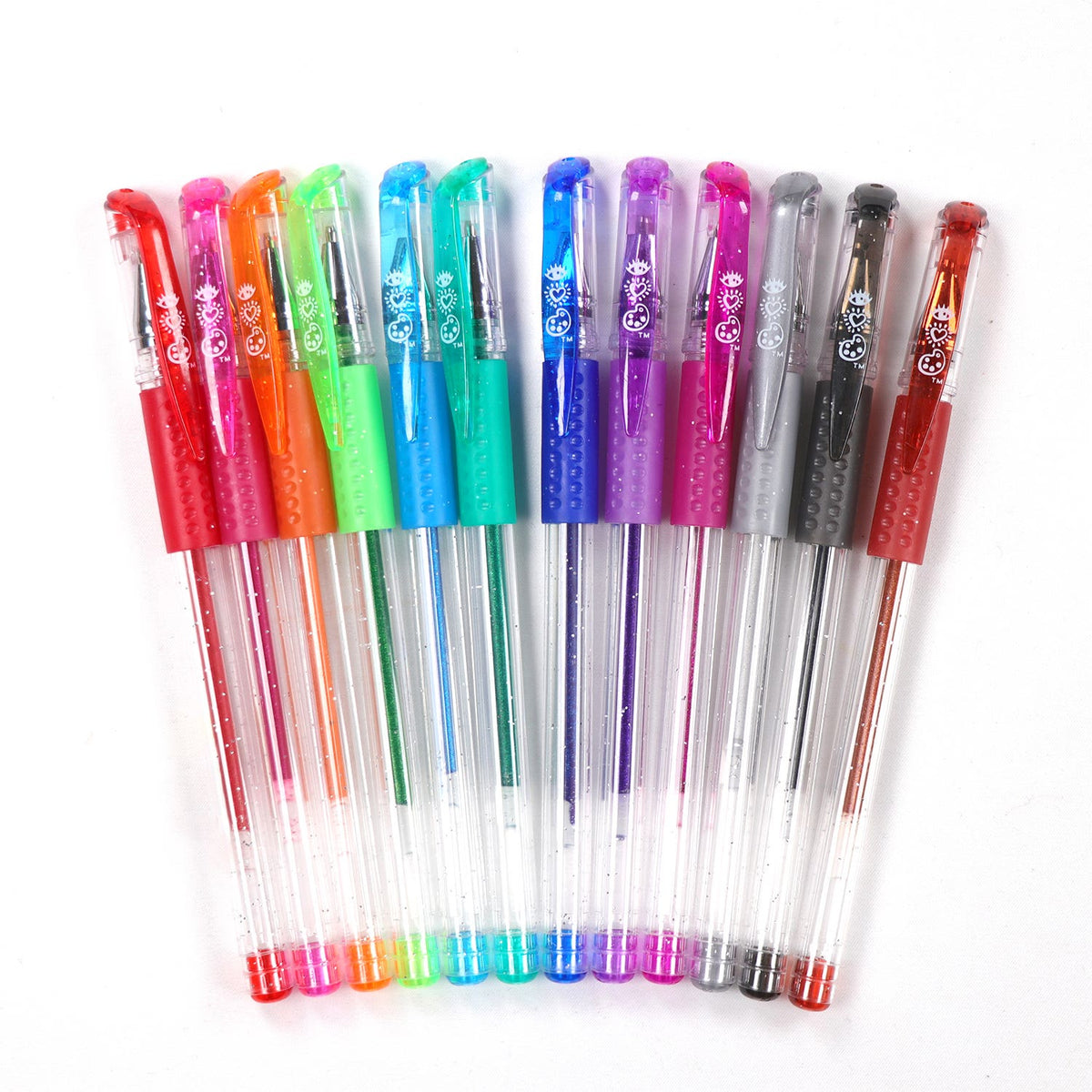 I Heart Art Glitter Gel Pen Set 12