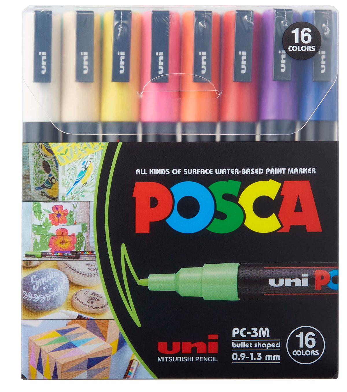 Posca Marker Fine (PC-3M) Set 16