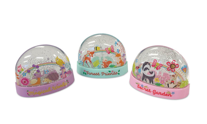 4M Kidzmaker Mini Glitter Rainbow Water Domes Kit