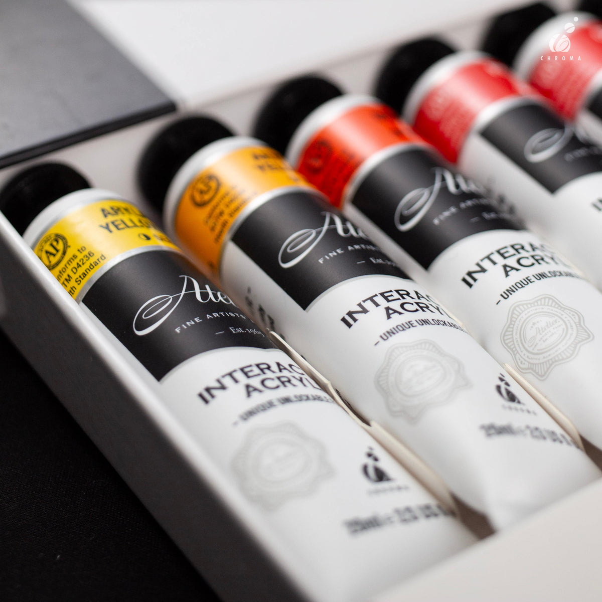 Atelier Interactive Artists' Acrylic 24 x 20ml Paint Set