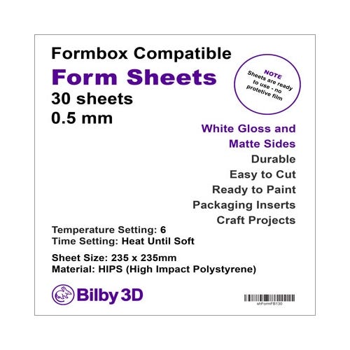 Mayku FormBox Form Sheet
