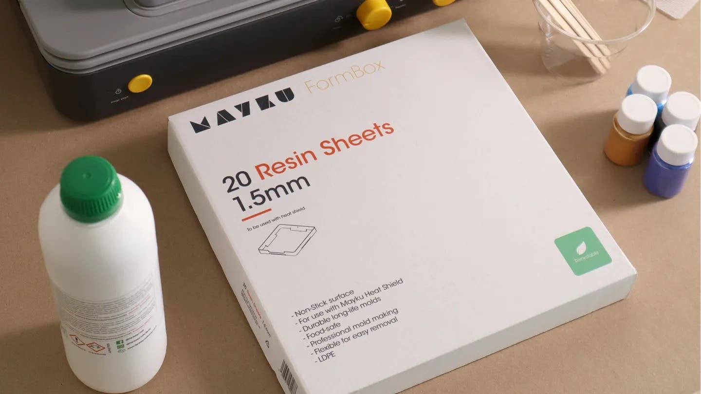 Mayku FormBox Resin Sheets
