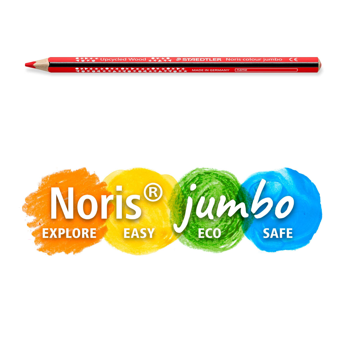 STAEDTLER Noris Jumbo Coloured Pencils Set