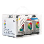 MTN Water Based Spray Paints 100ml Workshop Pack 6