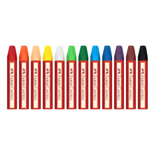 Faber-Castell Hexagonal Oil Pastel Classpack Set 288