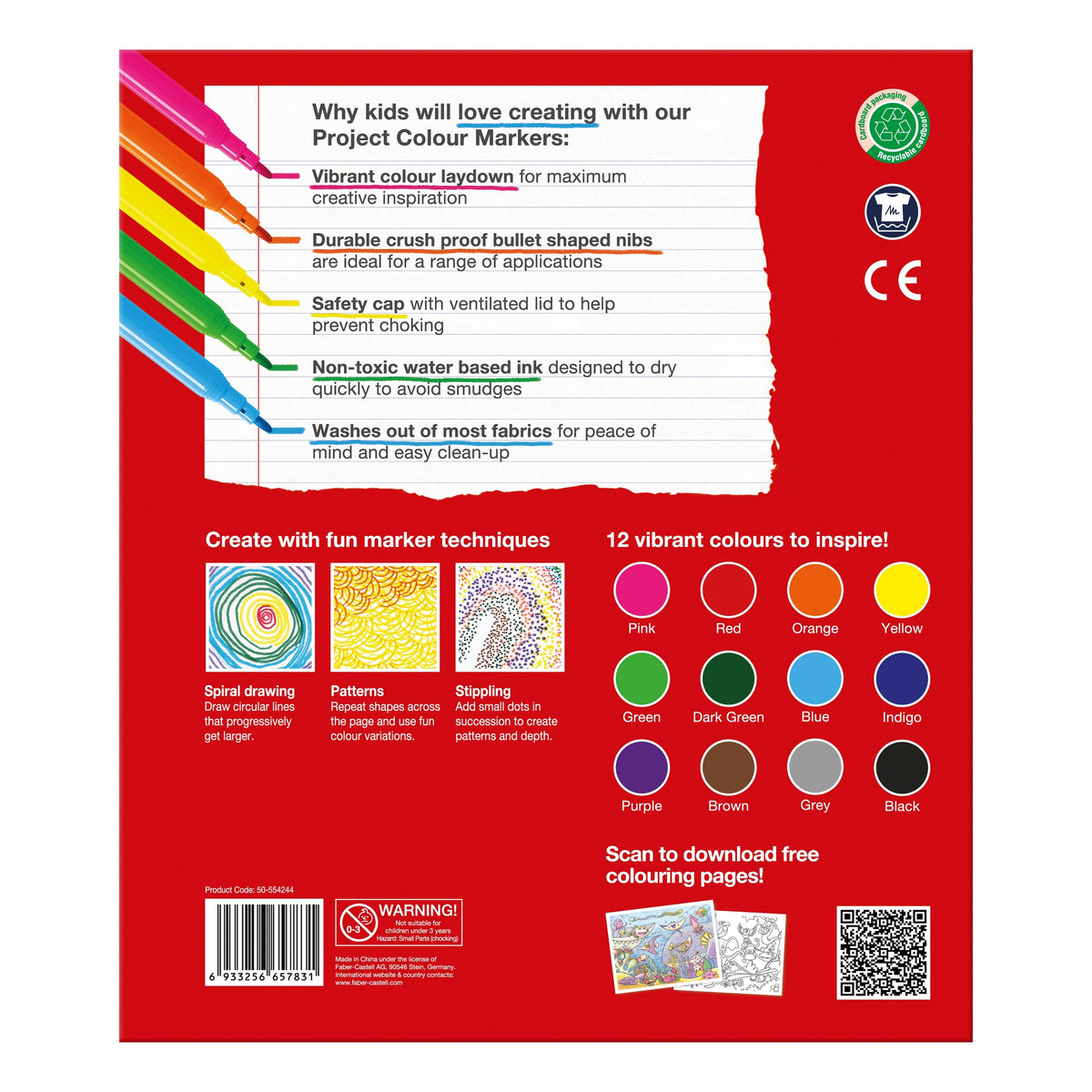 Faber-Castell Project Marker Classpack Set 144