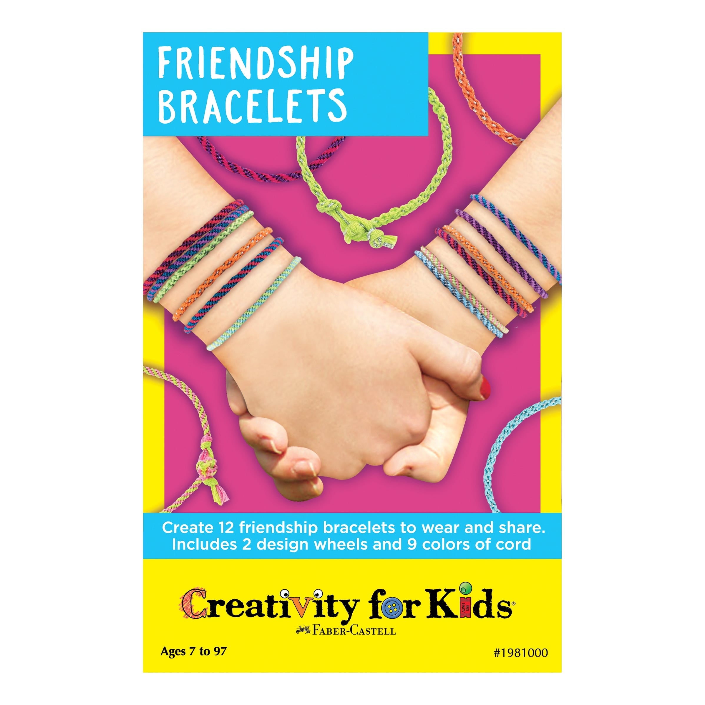Faber-Castell Creativity for Kids Friendship Bracelets Kit