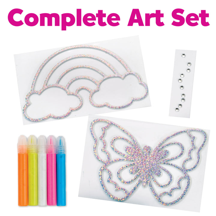 Faber-Castell Creativity for Kids Easy Sparkle Window Art Kit