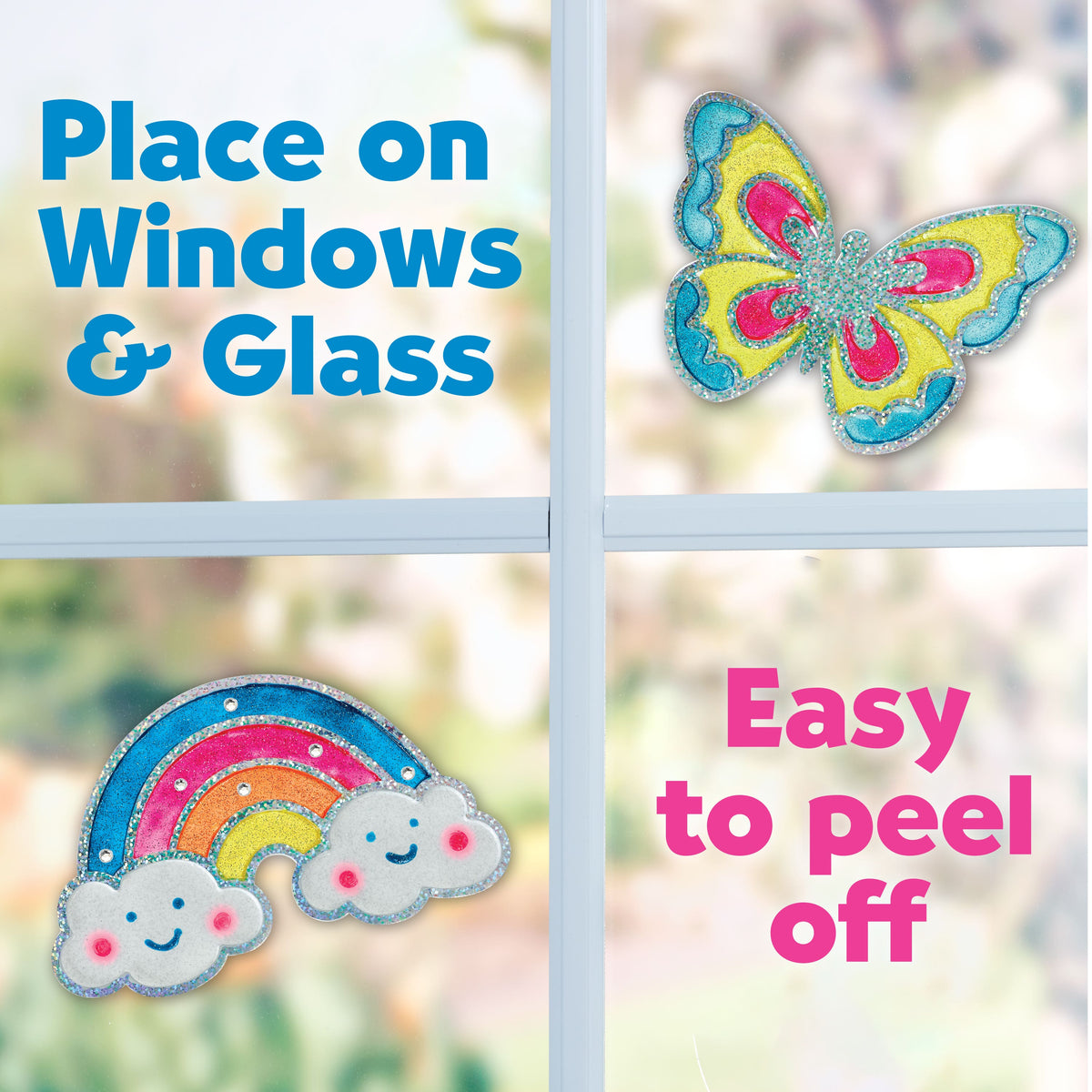Faber-Castell Creativity for Kids Easy Sparkle Window Art Kit