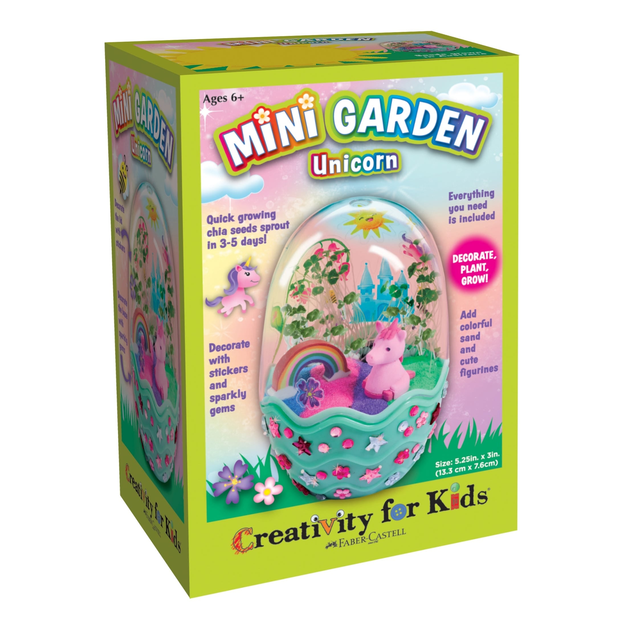 Faber-Castell Creativity for Kids Mini Garden Kit Unicorn
