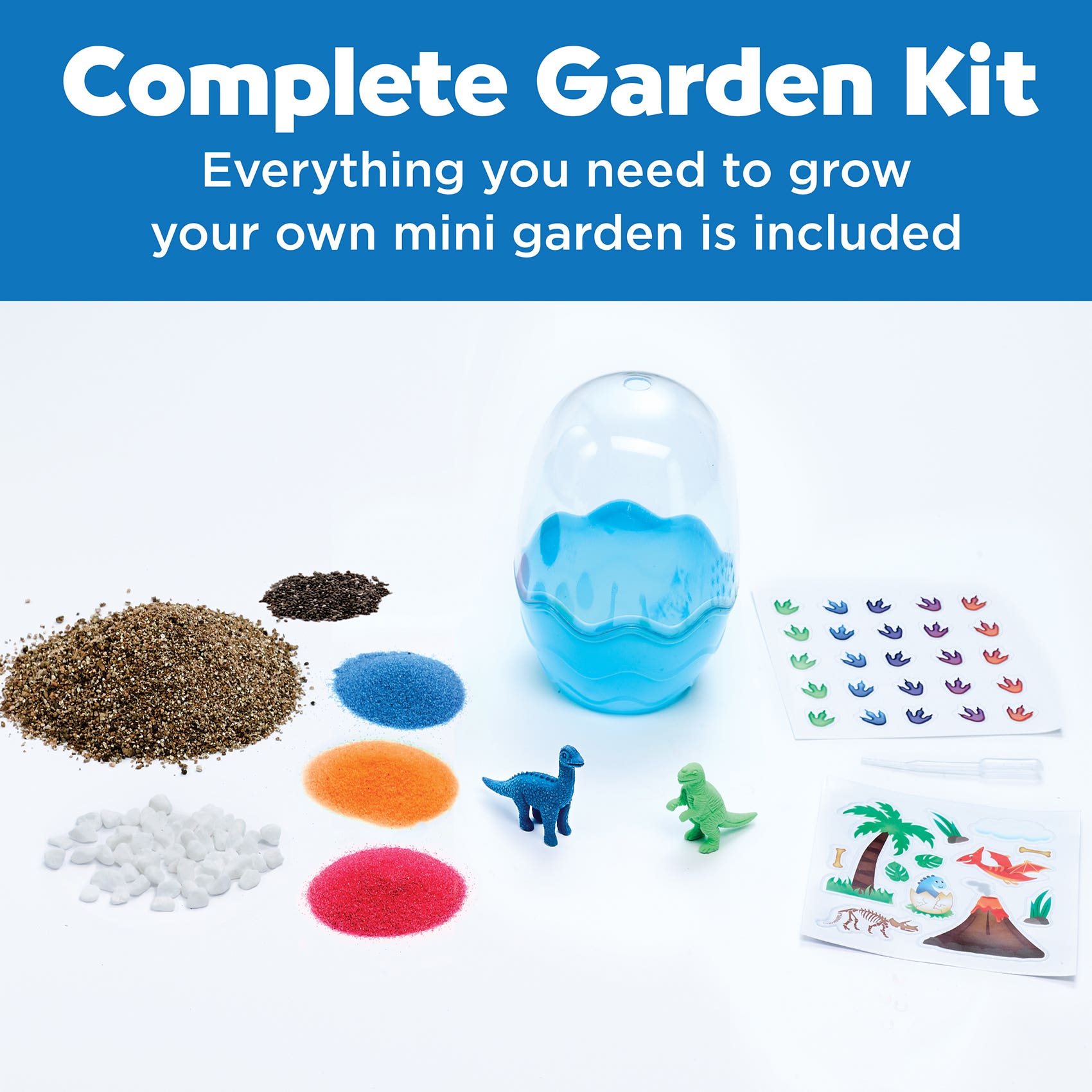 Faber-Castell Creativity for Kids Mini Garden Kit Dinosaur
