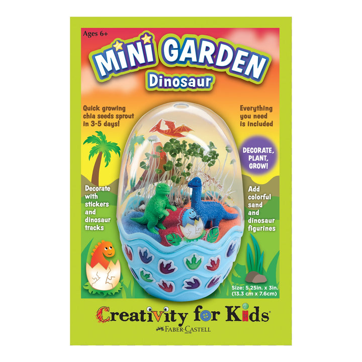 Faber-Castell Creativity for Kids Mini Garden Kit Dinosaur